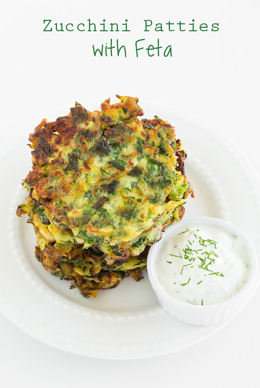 Zucchini Patties with Feta | Cooking Classy