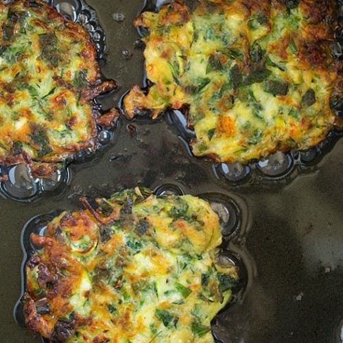 Zucchini Feta Patties Cooking Classy