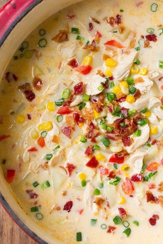 Creamy Chicken and Corn Chowder