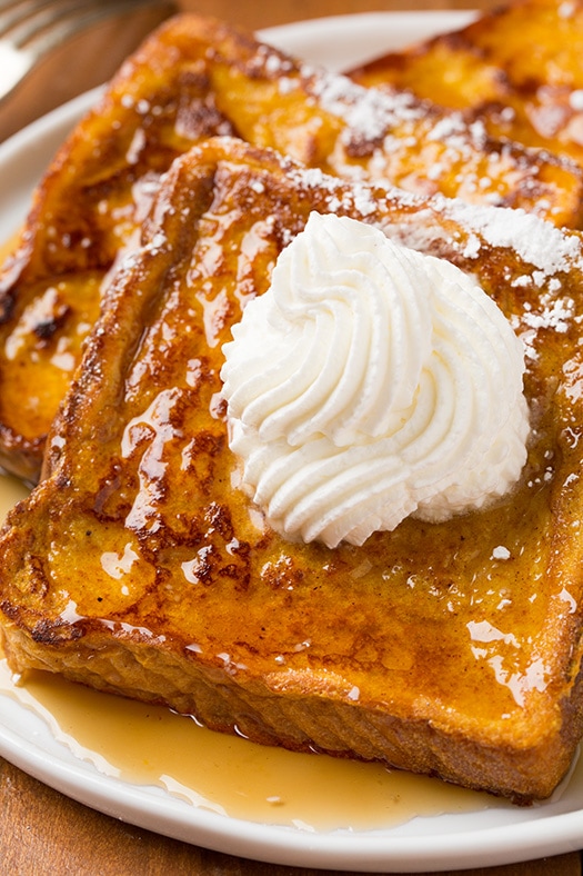 Pumpkin French Toast | Cooking Classy