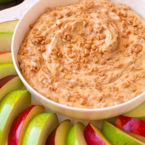 Toffee Apple Dip {3 Ingredients} Cooking Classy