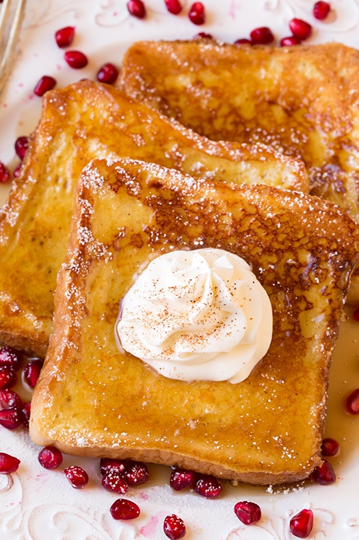 Eggnog French Toast | Cooking Classy