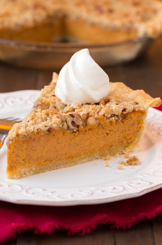 Streusel Pumpkin Pie | Cooking Classy