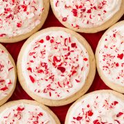 Peppermint Pinwheel with Frosted Sugar Cookie creamer. It's