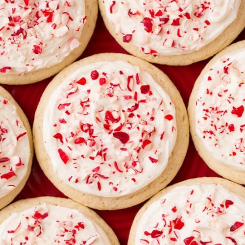 Peppermint Frosting Sugar Cookies Cooking Classy