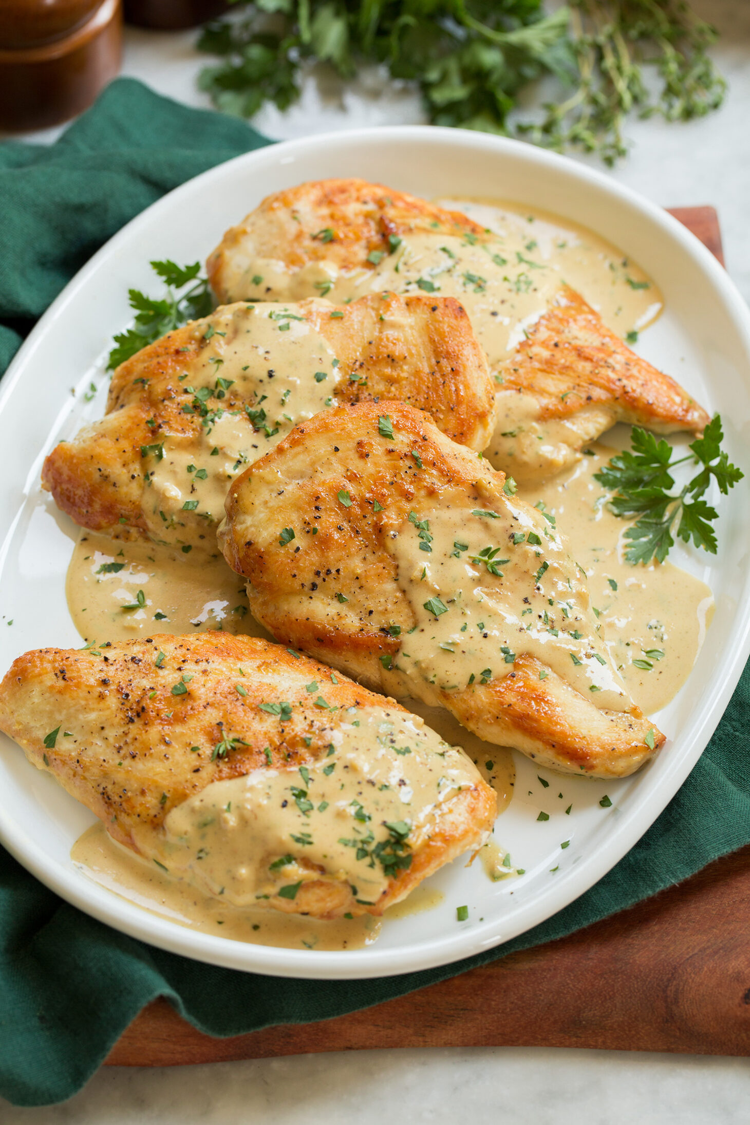 Creamy Dijon Mustard Chicken
