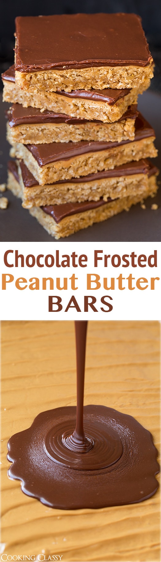 Peanut Butter Bars Cooking Classy