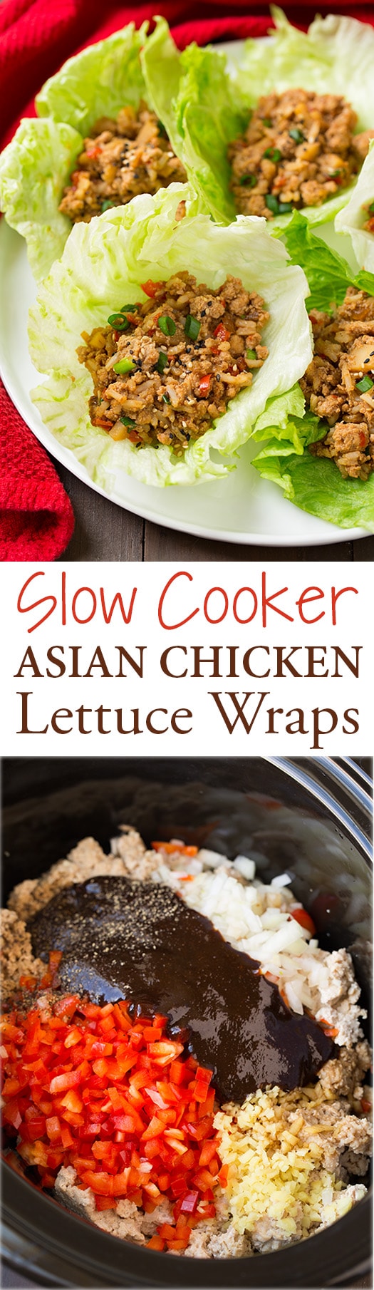 Slow Cooker Asian Chicken Lettuce Wraps Cooking Classy