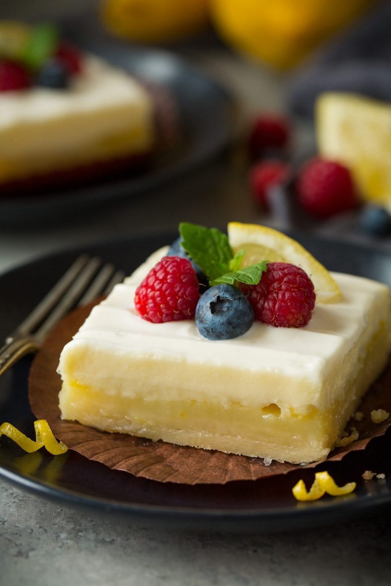 Lemon Cheesecake Bars (So Easy!) Cooking Classy
