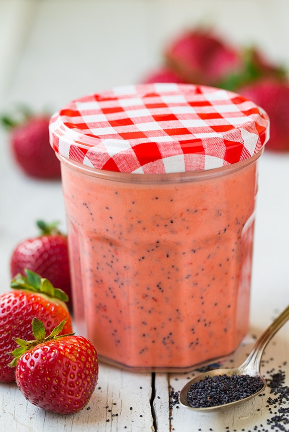Strawberry Poppy Seed Dressing | Cooking Classy