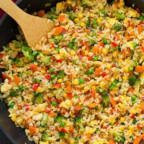 The Best Veg Fried Rice Vegetarian Fried Rice Cooking Classy