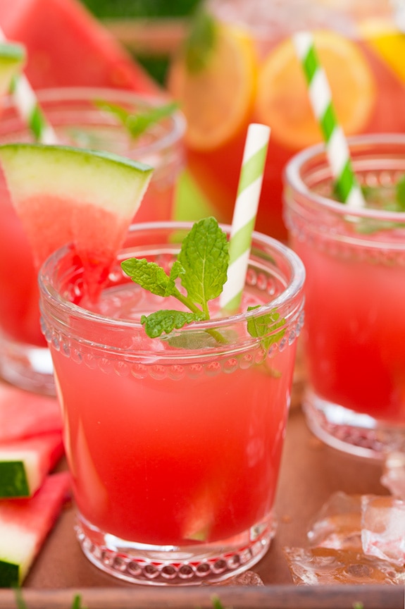 watermelon lemonade cooking classy