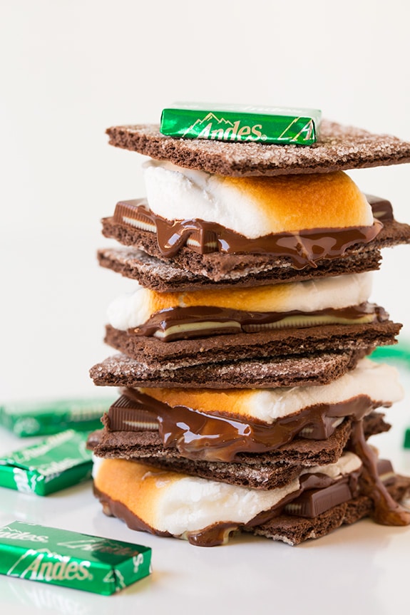 Andes Mint S'mores | Cooking Classy