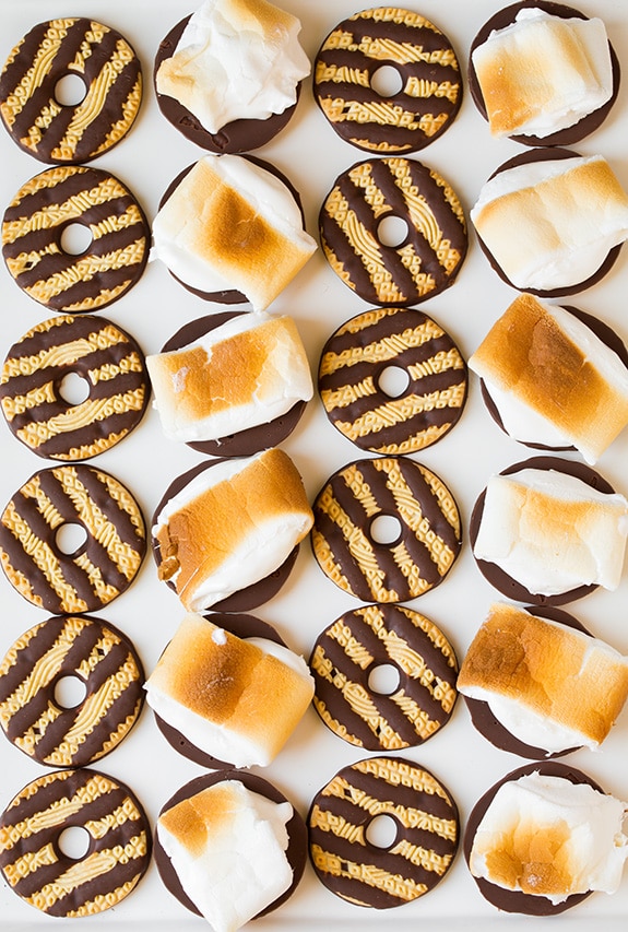 Fudge Striped S'mores | Cooking Classy