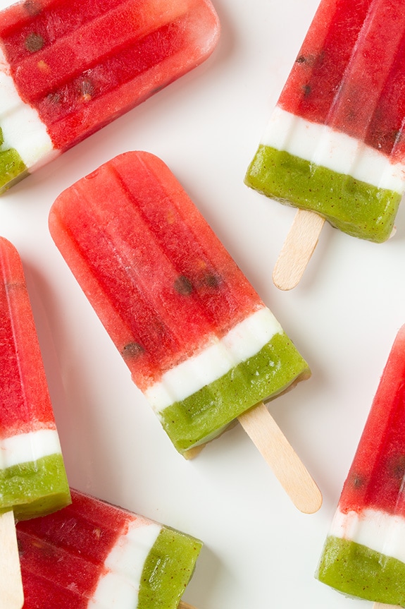 Watermelon Popsicles - Cooking Classy