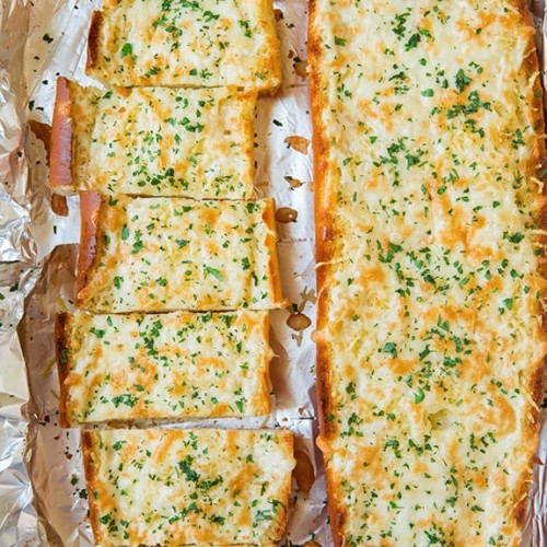 Cheesy Garlic Bread (Easy & Homemade!) - Cooking Classy