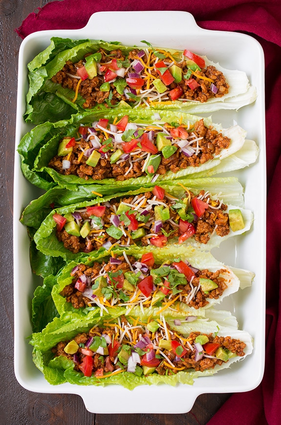 Turkey Taco Lettuce Wraps | 10 Easy Healthy Recipes To Make Your Diet Effortless