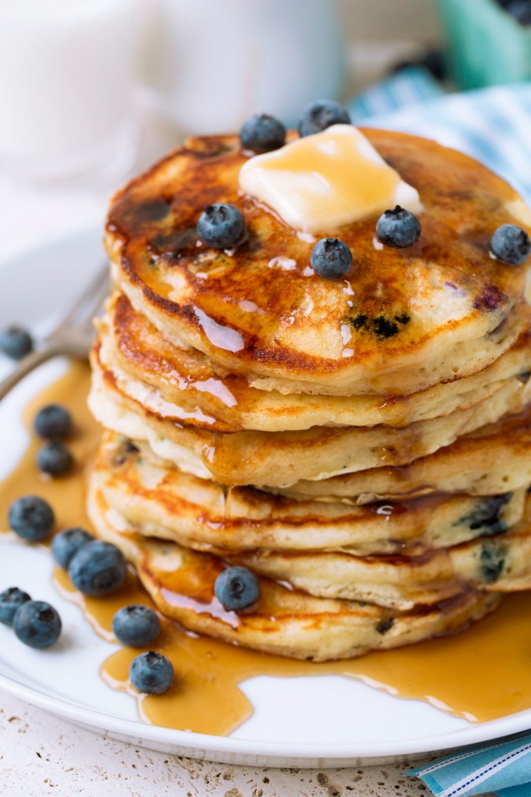 Fluffy Blueberry Pancakes (the Best!) Cooking Classy