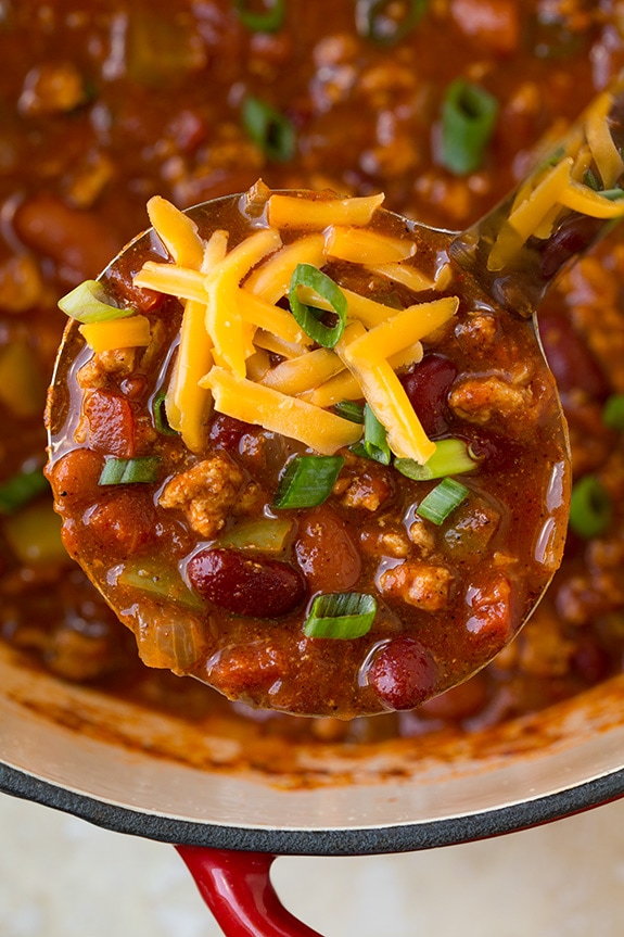 Best Turkey Chili Recipe {Family Friendly} - Cooking Classy
