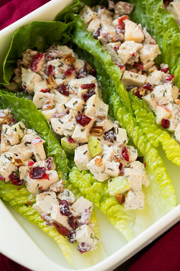 Apple Pecan Rosemary Greek Yogurt Chicken Salad | Cooking Classy