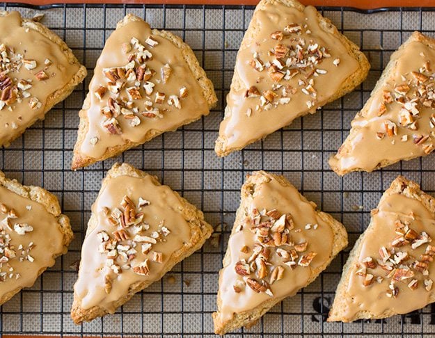 Maple Oat Pecan Scones | Cooking Classy