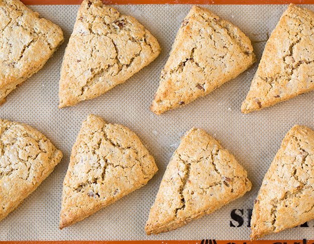 Maple Oat Pecan Scones | Cooking Classy