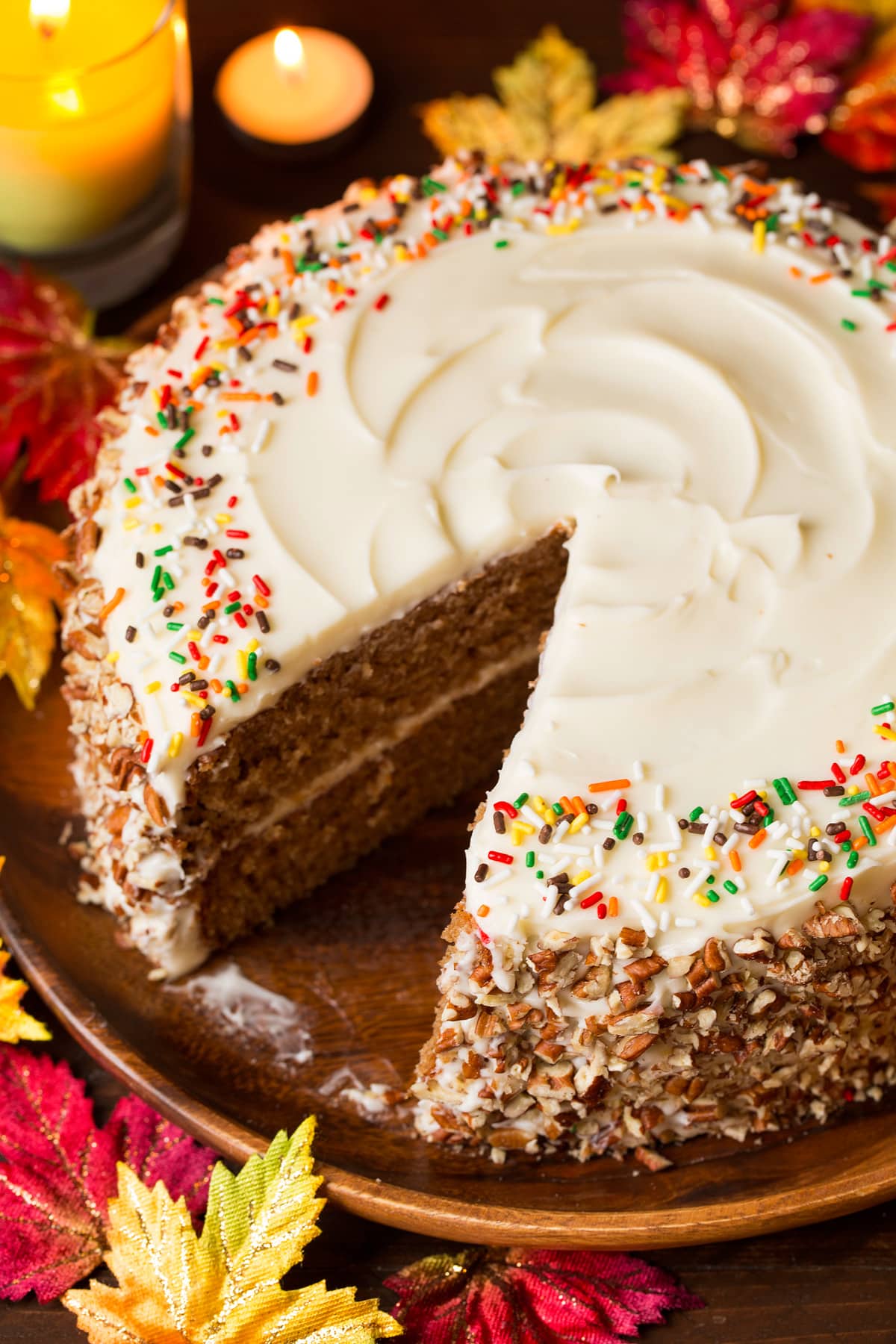 The BEST Spice Cake Recipe - with Cream Cheese Frosting!
