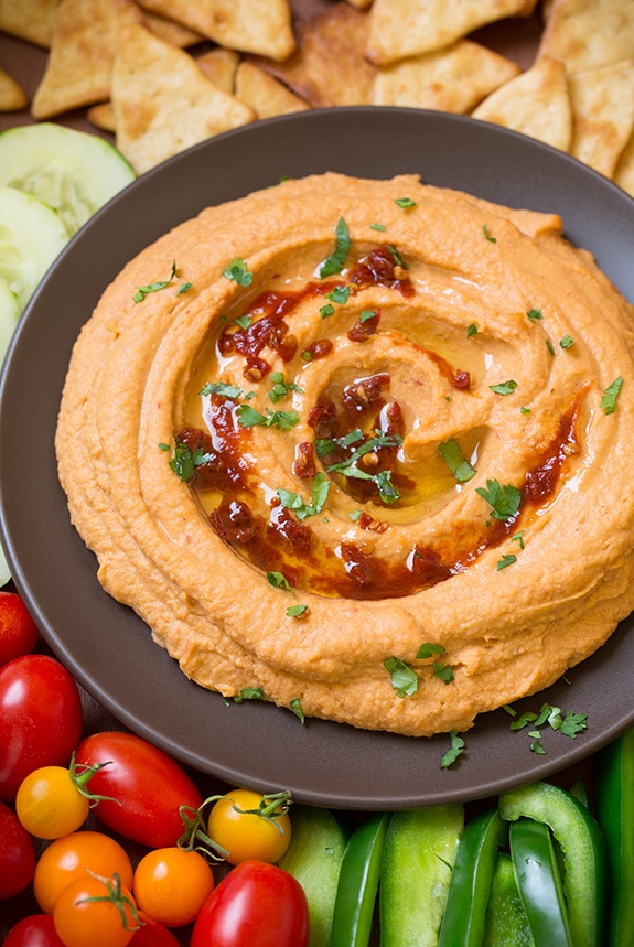 Spicy Chipotle-Lime Hummus | Cooking Classy