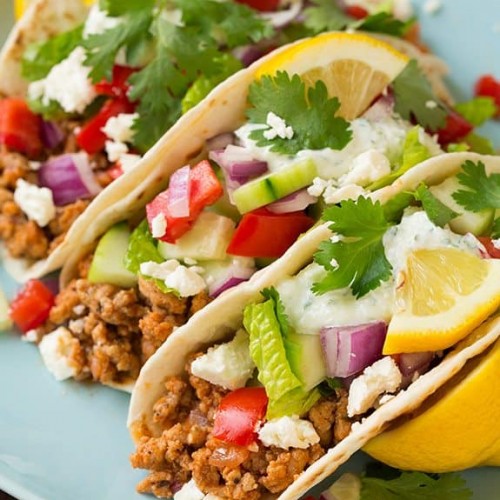 Greek Tacos - Cooking Classy