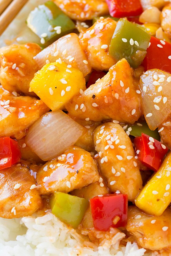 Lighter Sweet and Sour Chicken | Cooking Classy
