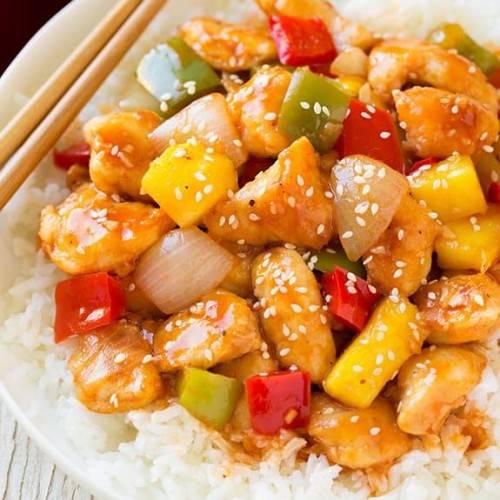 Order Sweet & Sour Chicken food online from Oriental Delight store, Dover on bringmethat.com