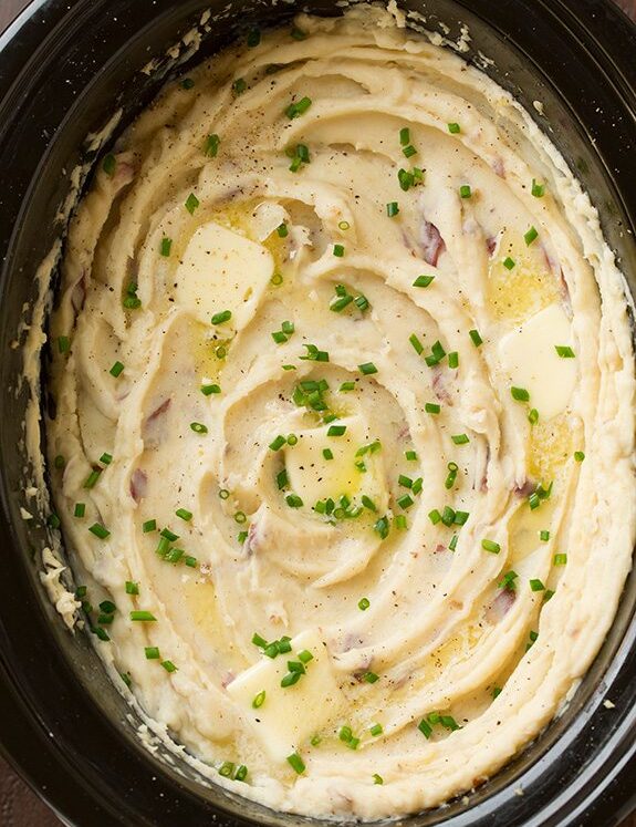 Roasted Garlic Mashed Potatoes (Red Potatoes!) Cooking Classy