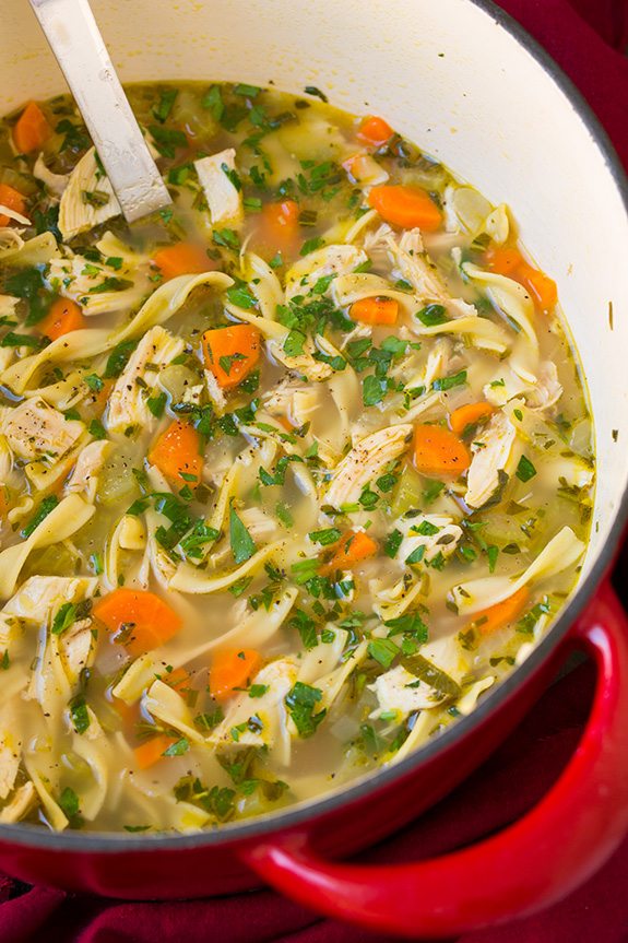 Chicken Noodle Soup - Cooking Classy