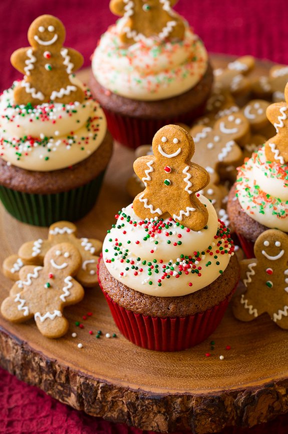 Gingerbread Cupcakes | Cooking Classy