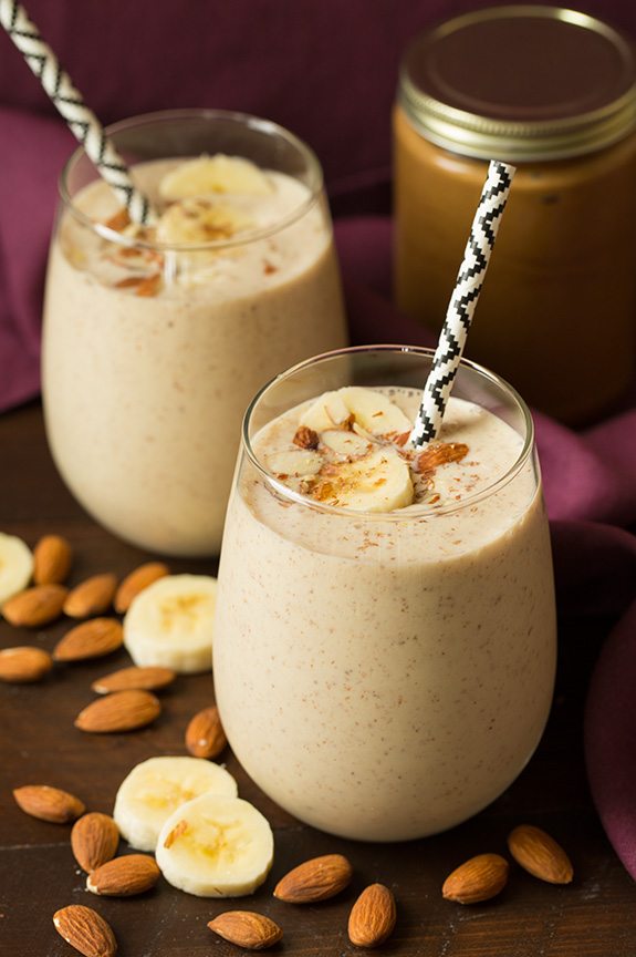 Banana Almond Flax Smoothie | Cooking Classy