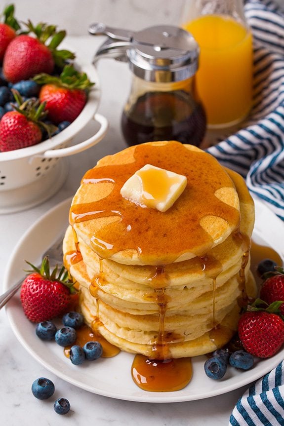 delicious pancakes made from pancake mix recipe