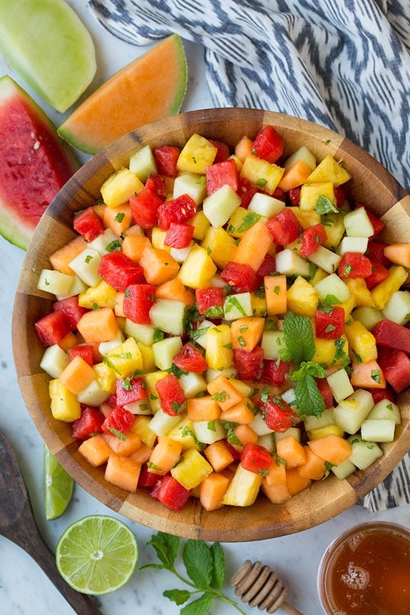 Melon Fruit Salad | Cooking Classy