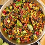 Tex Mex Salsa Chicken Skillet - 49