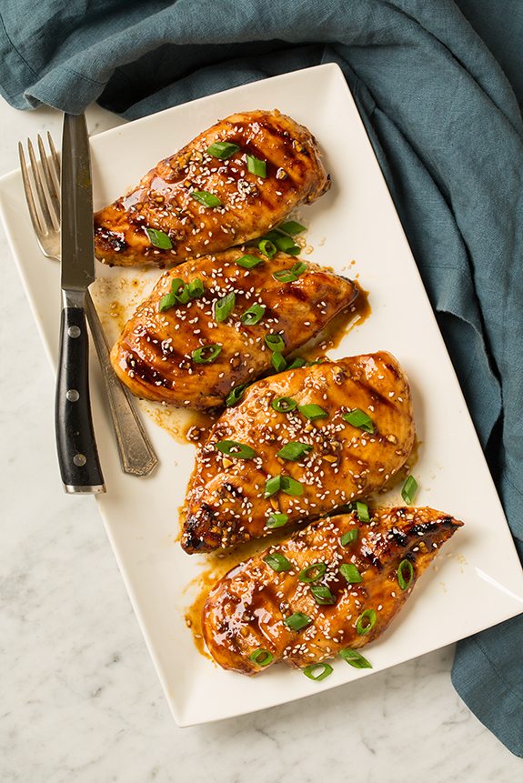 Hoisin Glazed Grilled Chicken | Cooking Classy