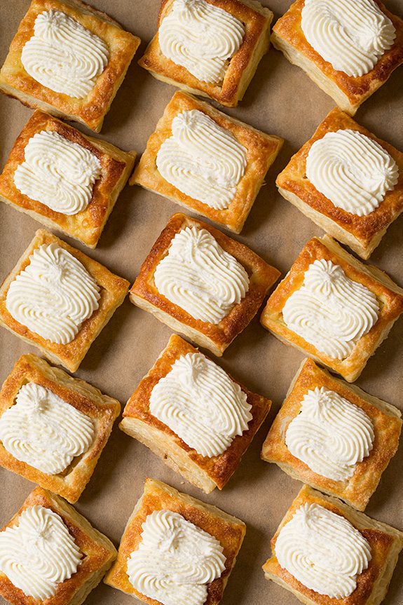 Puff Pastry Fruit Tarts with Ricotta Cream Filling | Cooking Classy