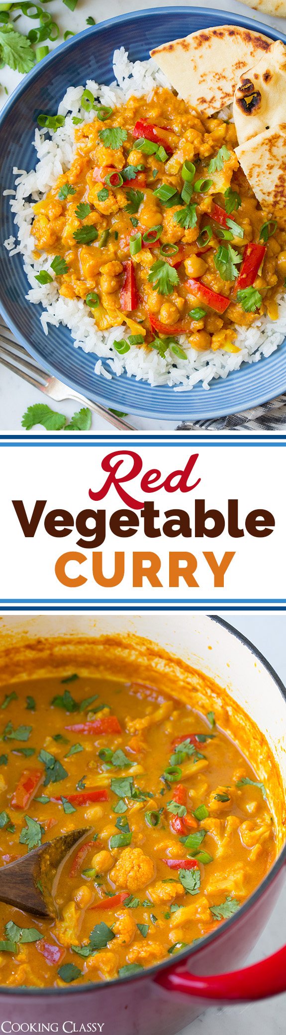Vegetable Curry (Easy Red Curry Recipe) - Cooking Classy