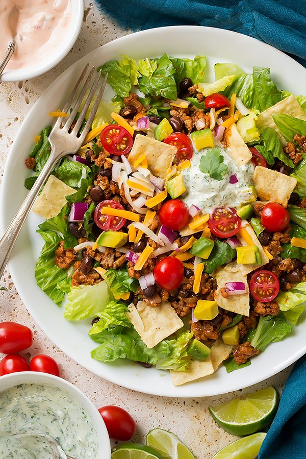 Turkey Black Bean Taco Salad Cooking Classy
