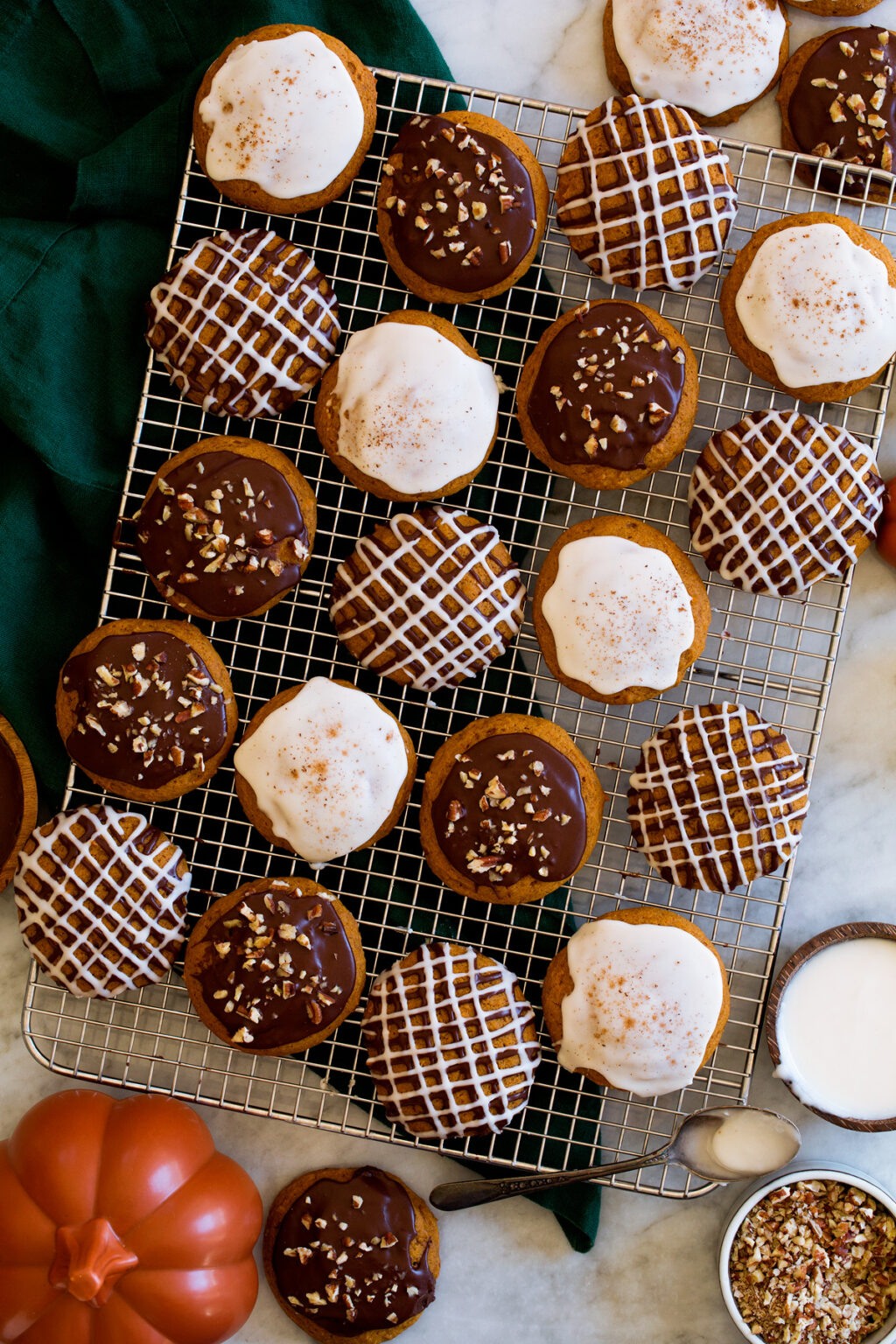 Iced Pumpkin Cookies Cooking Classy