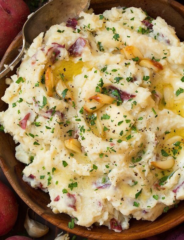 Duchess Potatoes (with Garlic and Parmesan!) Cooking Classy