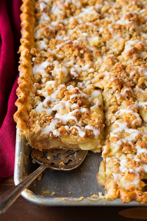 CrumbTopped Apple Slab Pie Cooking Classy