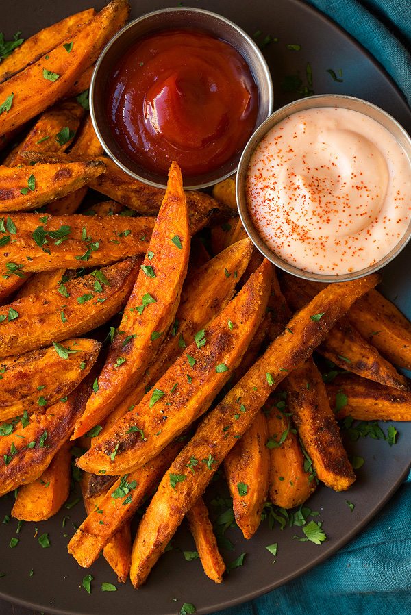Oven Baked Sweet Potato Fries Healthy Homemade Cooking Classy