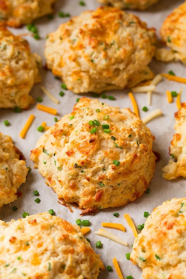 Cheddar Chive Drop Biscuits Cooking Classy