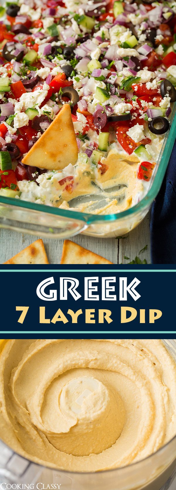 Greek Seven Layer Dip Cooking Classy