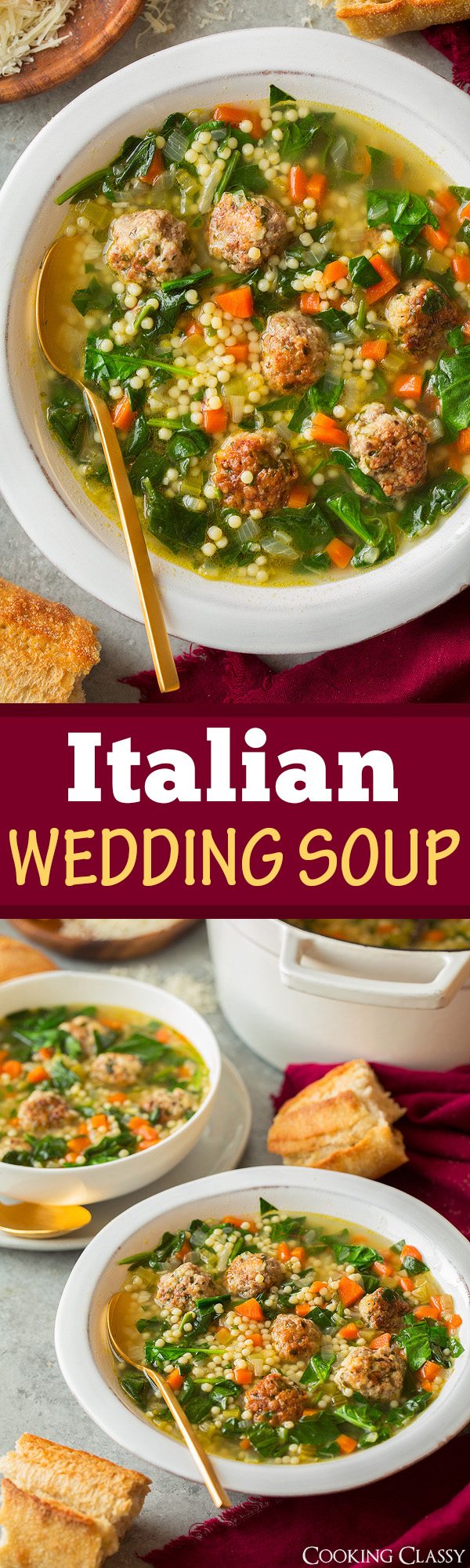 Italian Wedding Soup - Cooking Classy