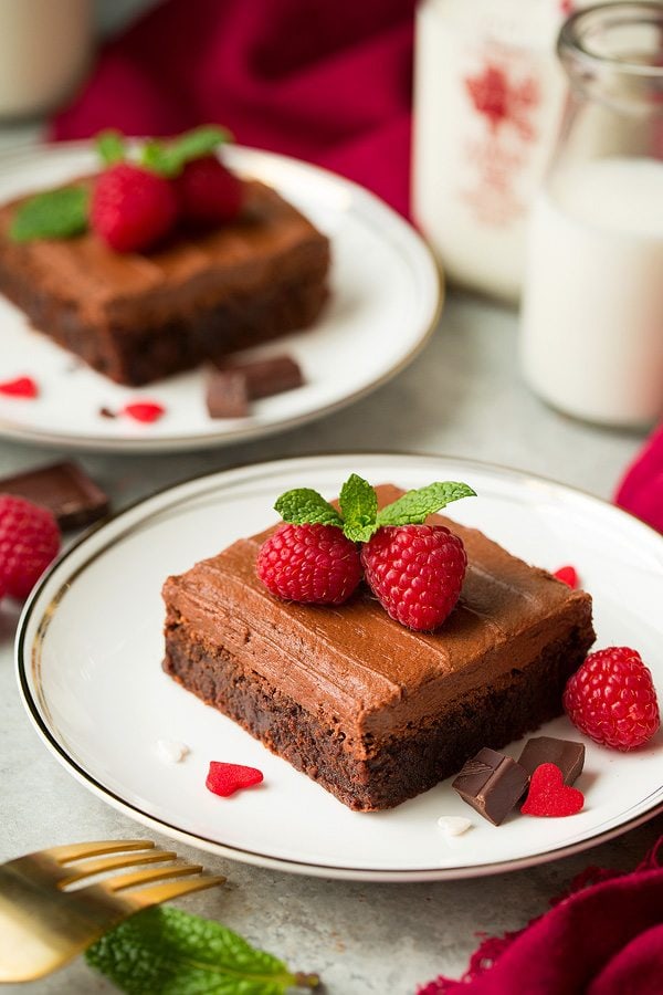 Chocolate Frosted Brownies | Cooking Classy